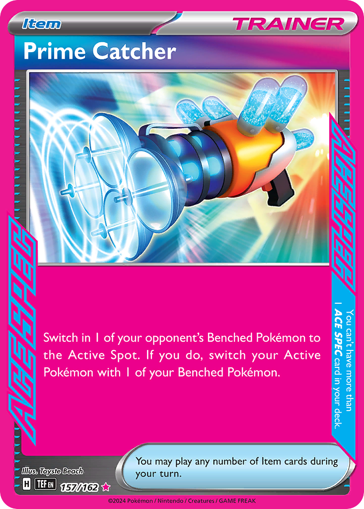 Pokemon Singles - Temporal Forces - Prime Catcher 157/162