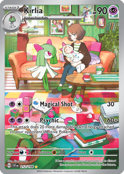 Pokemon Singles - Scarlet and Violet - Kirlia 212/198