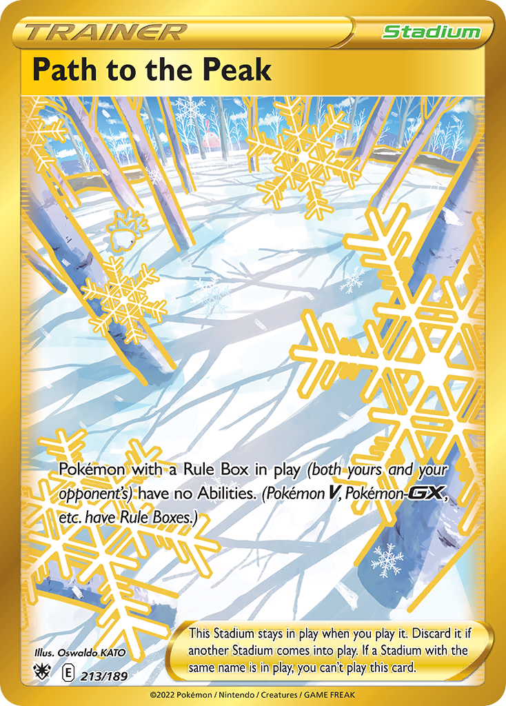 Pokemon Singles - Astral Radiance - Path to the Peak 213/189