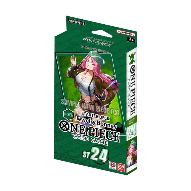 One Piece Card Game - Starter Deck - GREEN Jewelry Bonney- (ST-24)