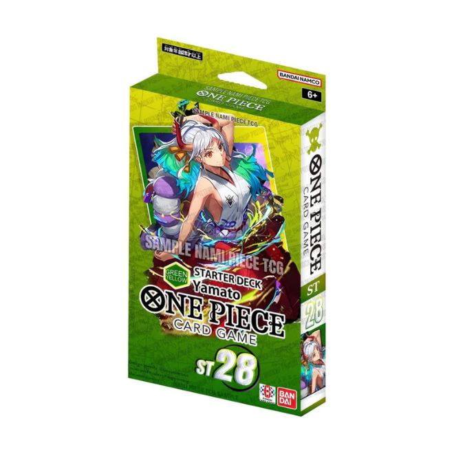 One Piece Card Game - Starter Deck - GREEN/YELLOW Yamato- (ST-28)