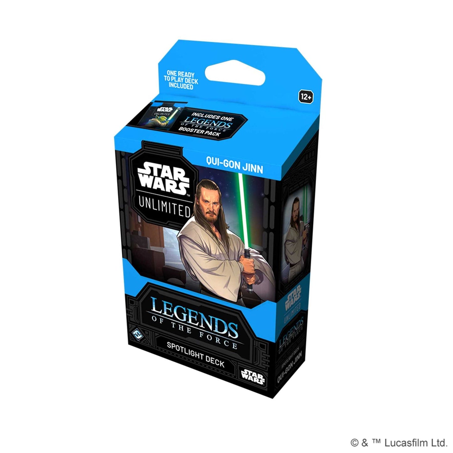 Star Wars: Unlimited - Legends of the Force Spotlight Deck - Qui-Gon Jinn