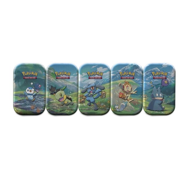 Pokemon TCG: Sinnoh Stars Mini Tin (Piplup & Mime Jr.)