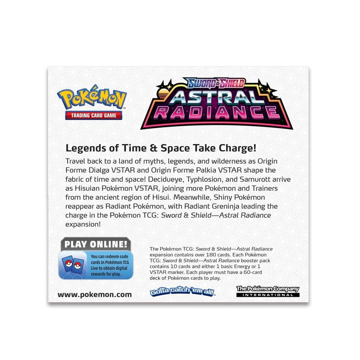 Pokemon - Astral Radiance - Booster Box (36 Boosters)