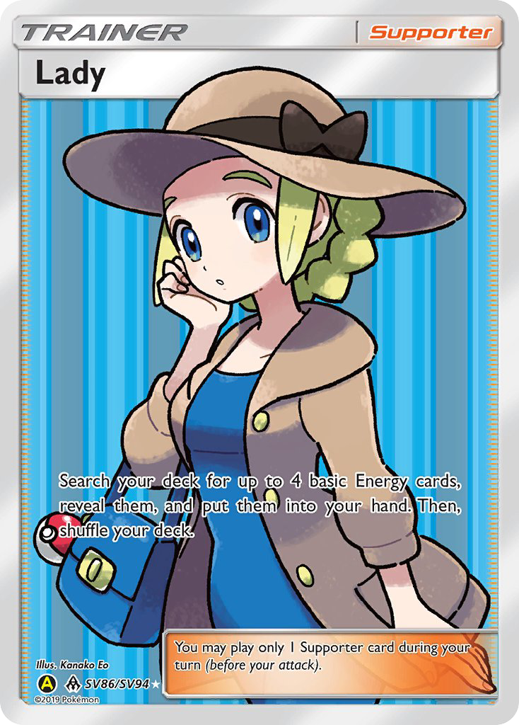 Pokemon Singles - Hidden Fates Shiny Vault - Lady SV86/94