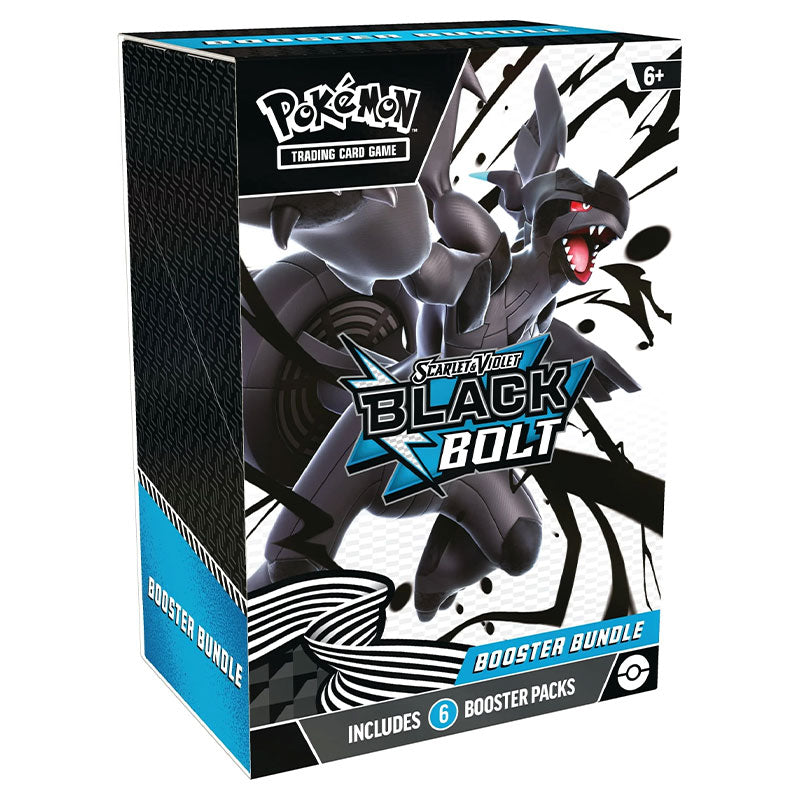 Coming Soon - Pre-Order: Pokemon - Scarlet & Violet 10.5 - Black Bolt - Booster Bundle