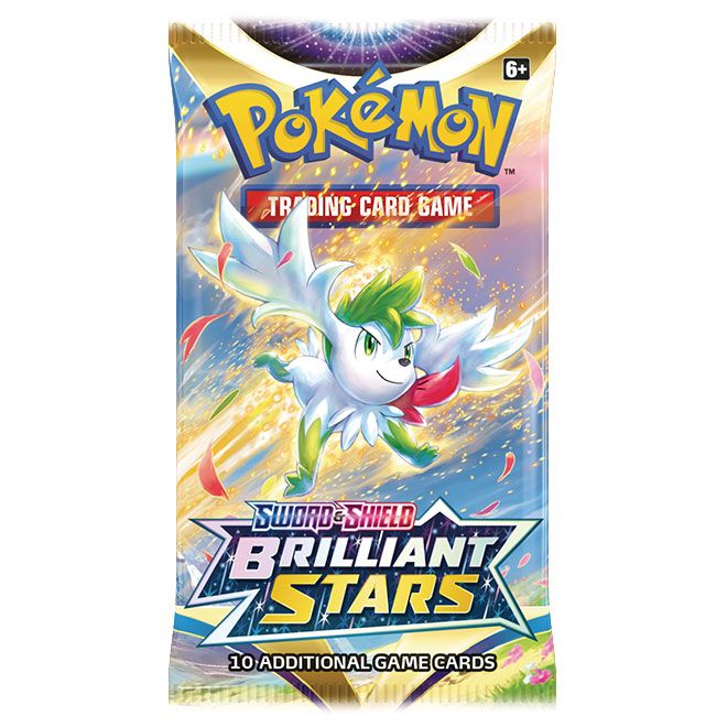 Pokemon Brilliant Stars: Booster Pack (10 Cards)