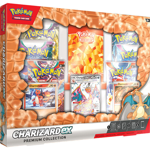 Pokemon TCG - Charizard ex Premium Collection (Slight damage and whitening on folded edges)
