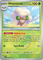 Pokemon Singles - Prismatic Evolutions - Whimsicott 8/131 - Poke ball