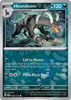 Pokemon Singles - Prismatic Evolutions - Houndoom 63/131 - Poke ball