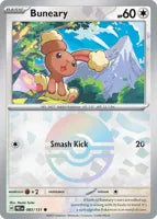 Pokemon Singles - Prismatic Evolutions - Buneary 83/131 - Poke ball