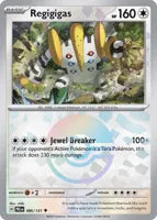 Pokemon Singles - Prismatic Evolutions - Regigigas 86/131 - Poke ball