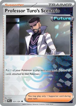 Pokemon Singles - Prismatic Evolutions - Professor Turo's Scenario 121/131 - Poke ball