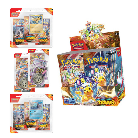 PRE-ORDER: Pokemon - Scarlet & Violet 8 - Surging Sparks - BUNDLE