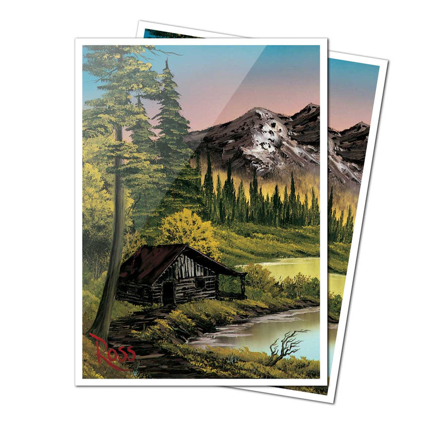 Ultra Pro - Bob Ross Mountain Retreat - 105ct Apex Deck Protector Sleeves