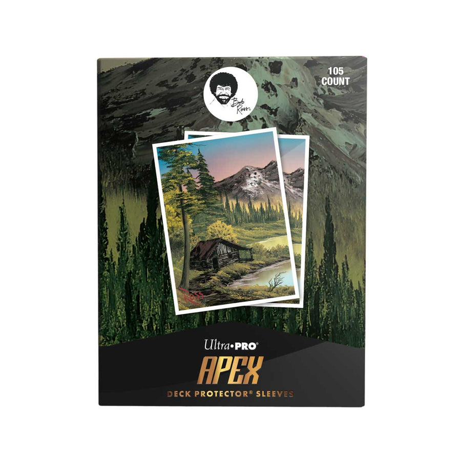 Ultra Pro - Bob Ross Mountain Retreat - 105ct Apex Deck Protector Sleeves