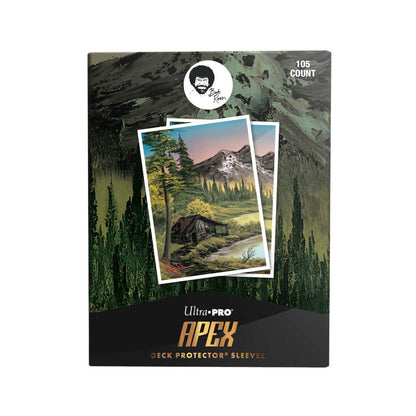 Ultra Pro - Bob Ross Mountain Retreat - 105ct Apex Deck Protector Sleeves