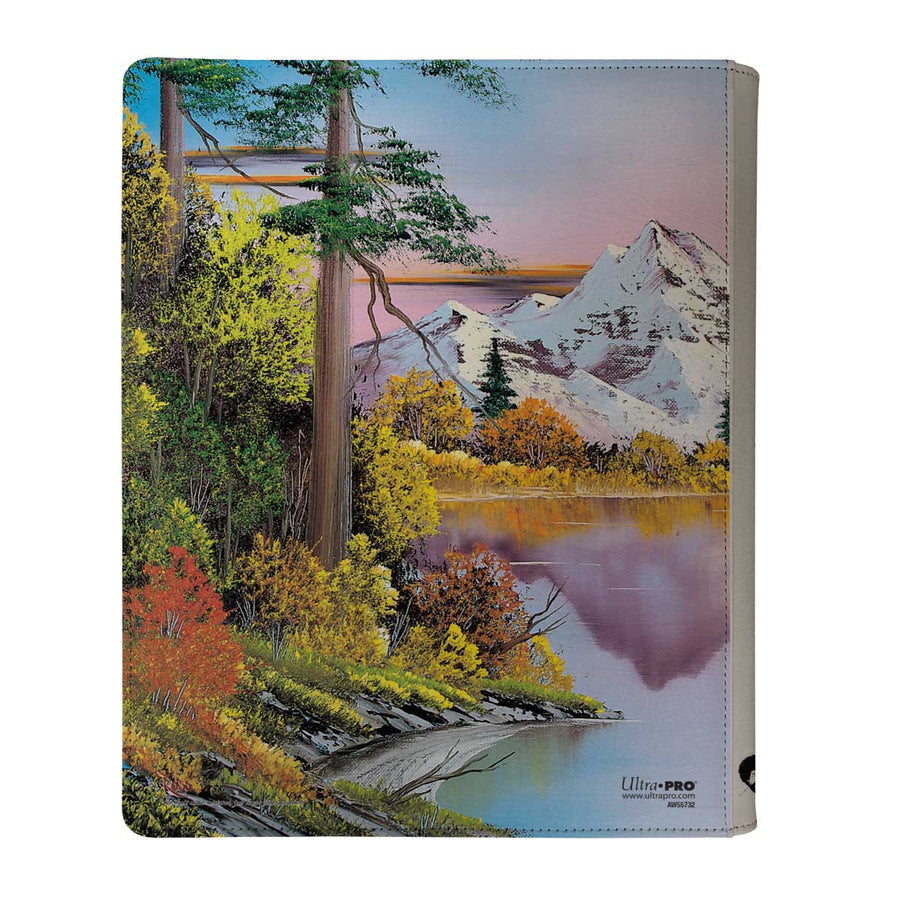 Ultra Pro - Bob Ross Mighty Mountain Lake - 9-Pocket Zippered PRO-Binder
