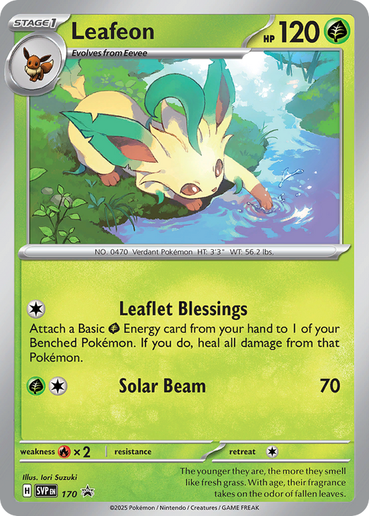Pokemon Singles - Scarlet & Violet Promos - Leafeon SVP170