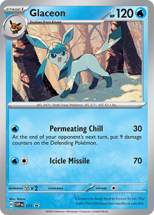 Pokemon Singles - Scarlet & Violet Promos - Glaceon SVP171