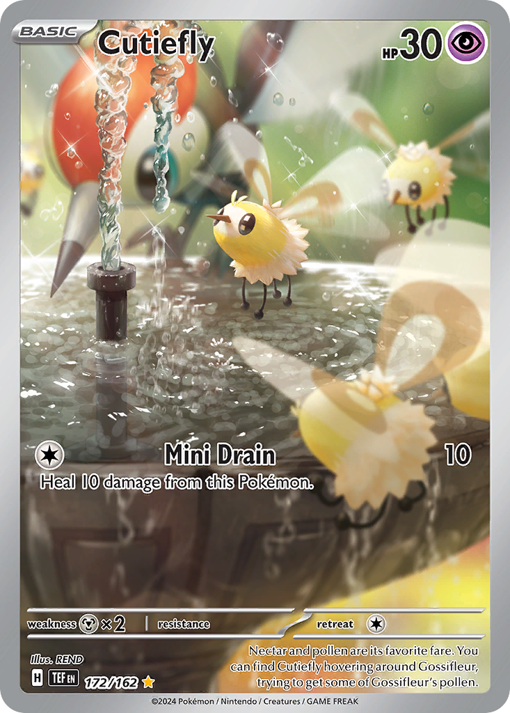 Pokemon Singles - Temporal Forces - Cutiefly 172/162