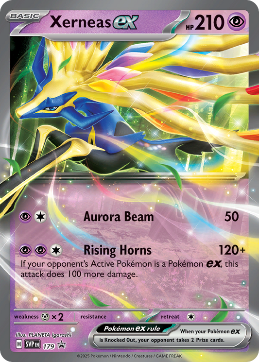 Pokemon Singles - Scarlet & Violet Promos - Xerneas ex SVP179