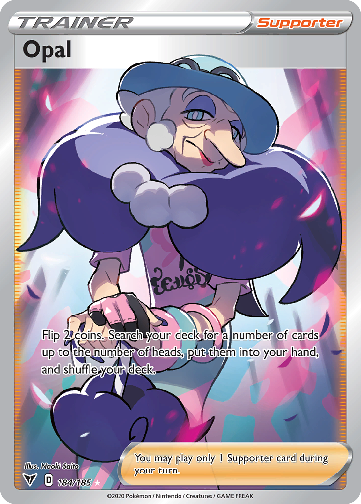 Pokemon Singles - Vivid Voltage - Opal 184/185