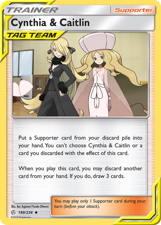 Pokemon Singles - Cosmic Eclipse - Cynthia & Caitlin 189/236