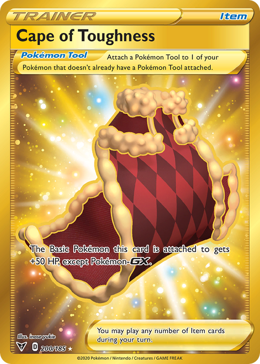 Pokemon Singles - Vivid Voltage - Cape of Toughness 200/185