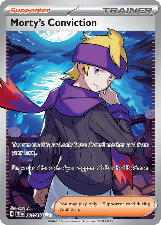 Pokemon Singles - Temporal Forces - Morty's Conviction 201/162