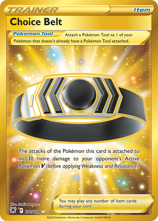 Pokemon Singles - Astral Radiance - Choice Belt 211/189