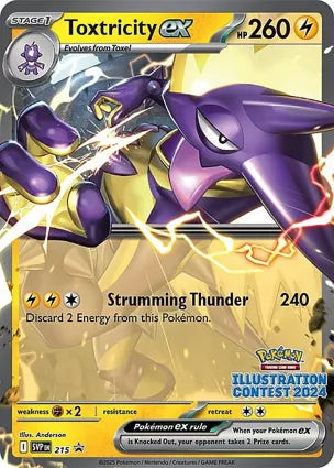 Pokemon Singles - Toxtricity ex - SVP215