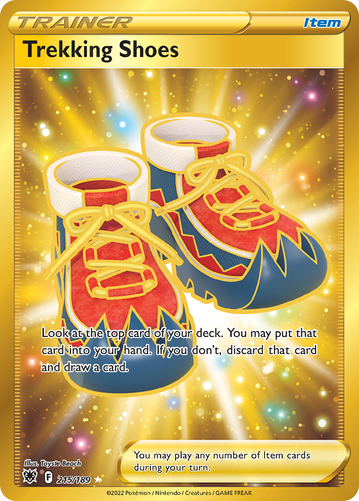 Pokemon Singles - Astral Radiance - Trekking Shoes 215/189