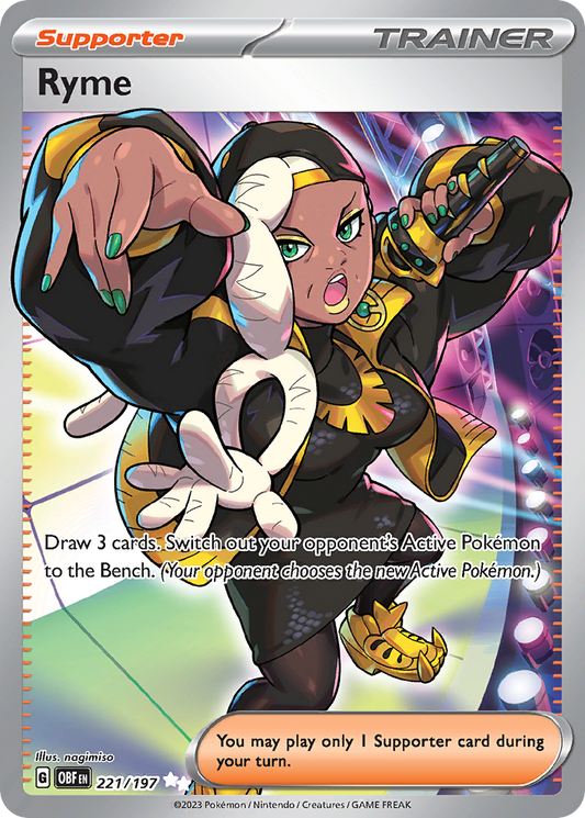 Pokemon Singles - Obsidian Flames - Ryme 221/197