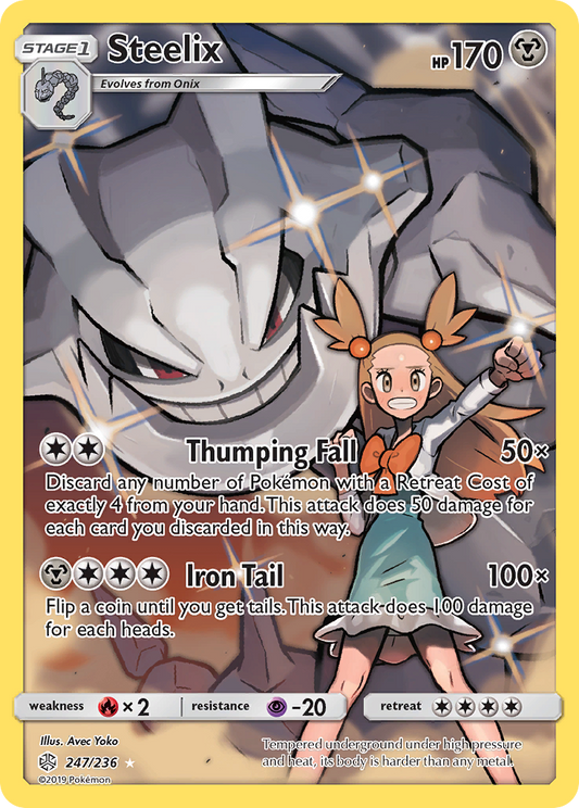 Pokemon Singles - Cosmic Eclipse - Steelix 247/236