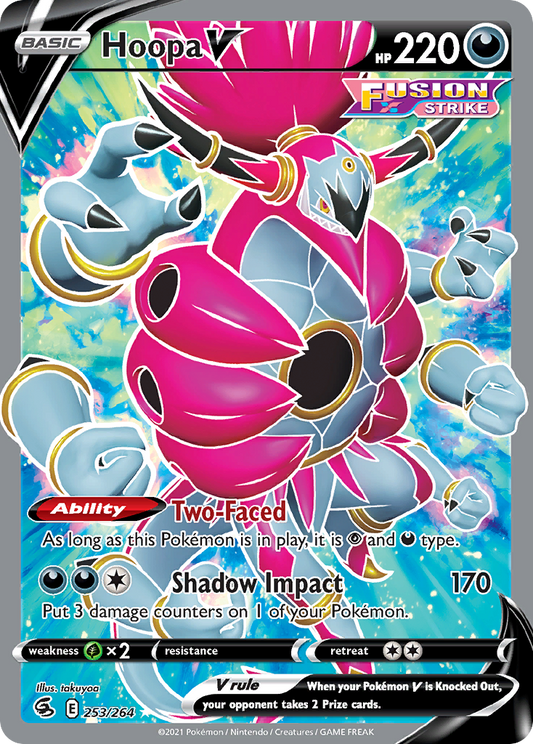 Pokemon Singles - Fusion Strike - Hoopa V 253/264