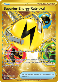 Pokemon Singles - Paldea Evolved - Superior Energy Retrieval 227/193