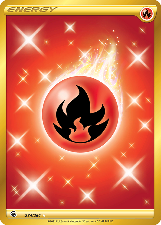 Pokemon Singles - Fusion Strike - Fire Energy 284/264