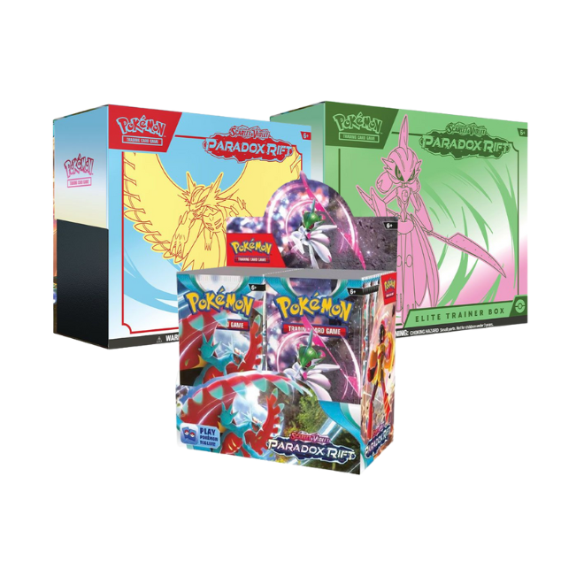 Pokemon - Scarlet & Violet - Paradox Rift - Booster Box & ETB's Bundle