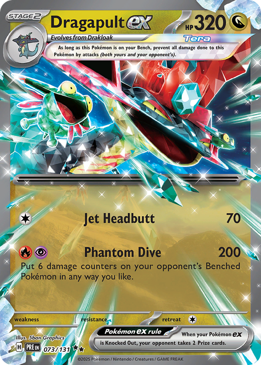 Pokemon Singles - Prismatic Evolutions - Dragapult ex 073/131