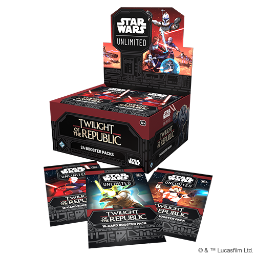 SALE - PRE-ORDER: Star Wars: Unlimited Twilight of the Republic  Booster Box