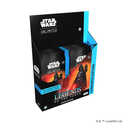 Pre-Order - Star Wars: Unlimited - Legends of the Force Carbonite Booster Box