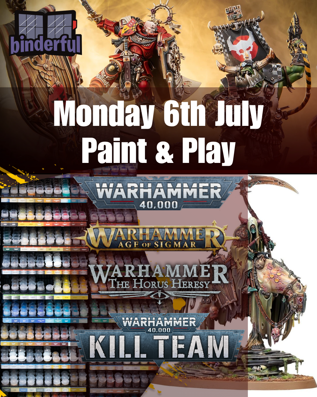 Warhammer Paint and Play Community Day - 06/07/2026