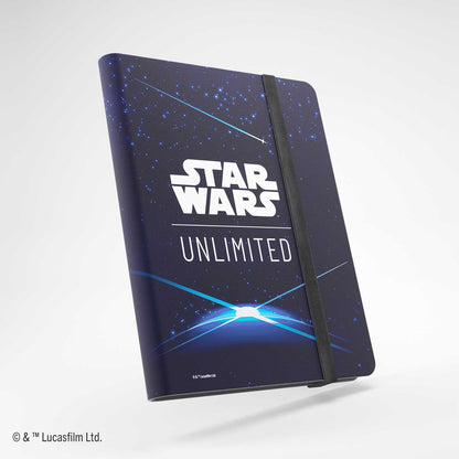 Gamegenic Star Wars: Unlimited 18-Pocket Album - Card Back Blue