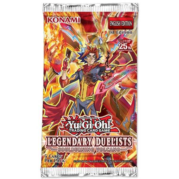 YGO: Legendary Duelists: Soulburning Volcano Booster Pack