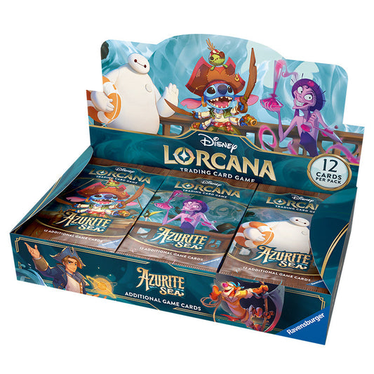 PRE-ORDER: Disney Lorcana: Azurite Sea - Booster Box