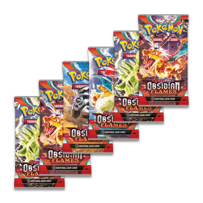 Pokemon - Scarlet & Violet - Obsidian Flames - Booster Bundle (Loose 6 Packs)