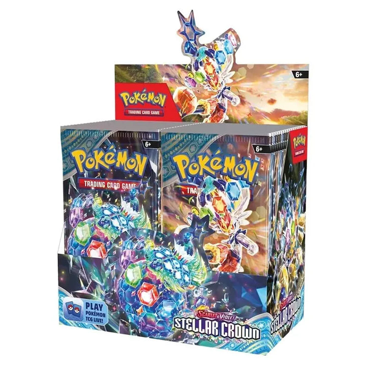 Pokemon - Scarlet & Violet 7 - Stellar Crown - Booster Box (CASE)