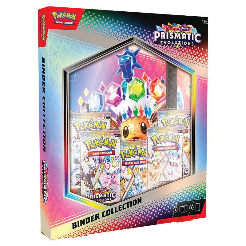 PRE-ORDER: Pokemon - Scarlet & Violet 8.5 - Prismatic Evolutions - Binder Collection