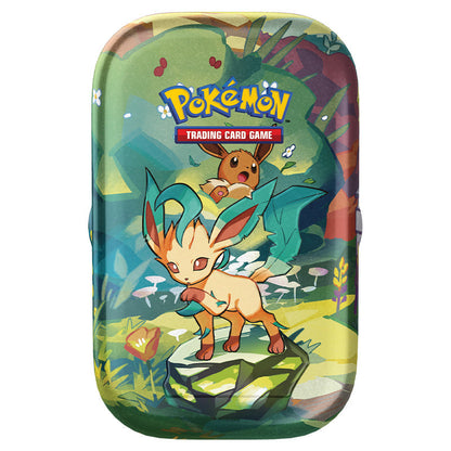 PRE-ORDER: Pokemon - Scarlet & Violet 8.5 - Prismatic Evolutions - Mini Tin - Leafeon